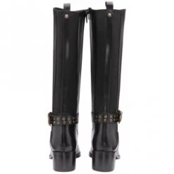Black Lajas Leather Knee High Boots | Ravel -Shoes Sale Store black lajas leather knee high boots ravel p1294 7397 medium