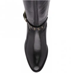 Black Lajas Leather Knee High Boots | Ravel -Shoes Sale Store black lajas leather knee high boots ravel p1294 7398 medium