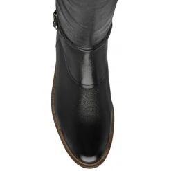 Black Leather Callan Knee High Boots | Ravel -Shoes Sale Store black leather callan knee high boots ravel p1565 9683 medium