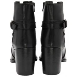 Black Leather Delvin Heeled Ankle Boots | Ravel 8 Black Leather Delvin Heeled Ankle Boots | Ravel -Shoes Sale Store black leather delvin heeled ankle boots ravel p1568 9598 medium