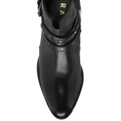 Black Leather Delvin Heeled Ankle Boots | Ravel 9 Black Leather Delvin Heeled Ankle Boots | Ravel -Shoes Sale Store black leather delvin heeled ankle boots ravel p1568 9685 medium