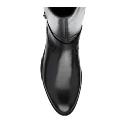 Black Leather May Knee High Boots | Ravel -Shoes Sale Store black leather may knee high boots ravel p1426 9098 medium