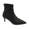 Black Satin Madruga Pointed-Toe Sock Boots | Ravel -Shoes Sale Store black satin madruga pointed toe sock boots ravel p1705 10395 medium