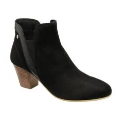 Black Suede Narin Ankle Boots | Ravel