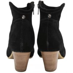 Black Suede Teelin Heeled Ankle Boots | Ravel -Shoes Sale Store black suede teelin heeled ankle boots ravel p1561 9570 medium