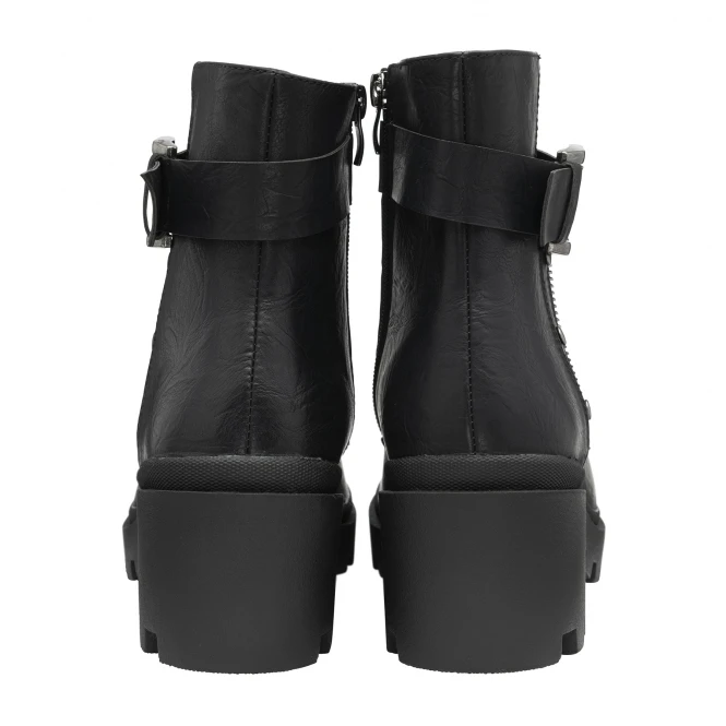 Black Viola Zip-Up Ankle Boots | Ravel 5 Black Viola Zip-Up Ankle Boots | Ravel - Image 3