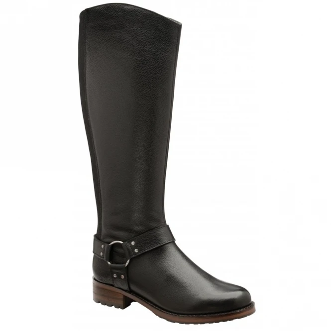 Black Willowby Leather Knee High Boots | Ravel 3 Black Willowby Leather Knee High Boots | Ravel