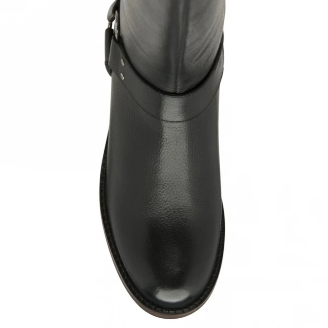 Black Willowby Leather Knee High Boots | Ravel 6 Black Willowby Leather Knee High Boots | Ravel - Image 4