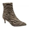 Brown & Beige Zebra-Print Currans Pointed-Toe Ankle Boots | Ravel -Shoes Sale Store brown beige zebra print currans pointed toe ankle boots ravel p1574 9504 medium