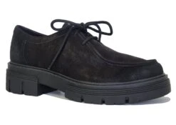 Marco Tozzi Lace Up Shoes Womens Chunky Lace Up Loafers Size 3 4 5 6 7 8