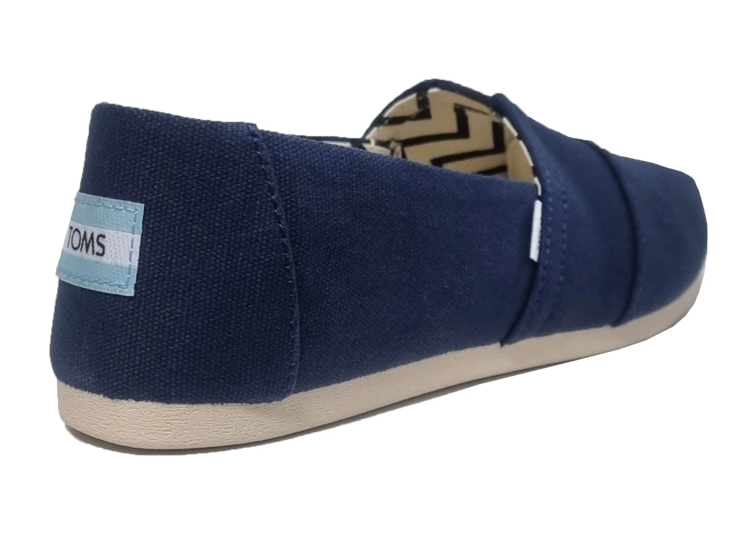 Toms Alpargata Chalky Shoes Womens Slip On Shoes Canvas Espadrille Shoes Size 3 4 5 6 7 8 White 5 Toms Alpargata Chalky Shoes Womens Slip On Shoes Canvas Espadrille Shoes Size 3 4 5 6 7 8 White - Image 3