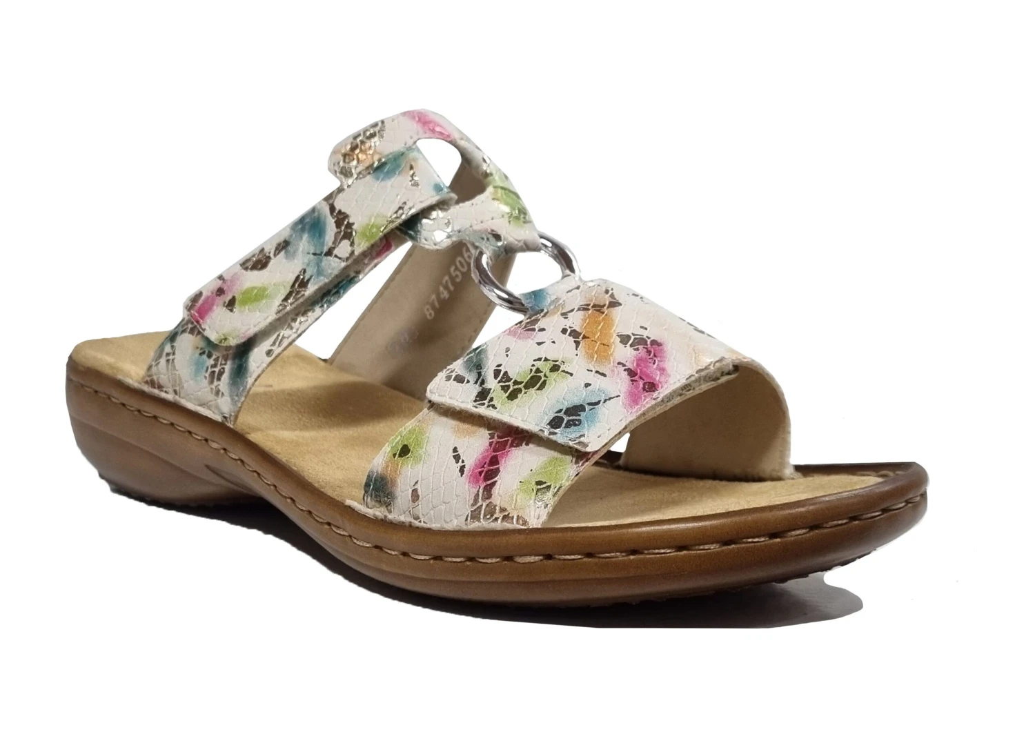 Rieker Summer Sandals Womens Slip On Summer Mules Size 3 4 5 6 7 8 White 3 Rieker Summer Sandals Womens Slip On Summer Mules Size 3 4 5 6 7 8 White