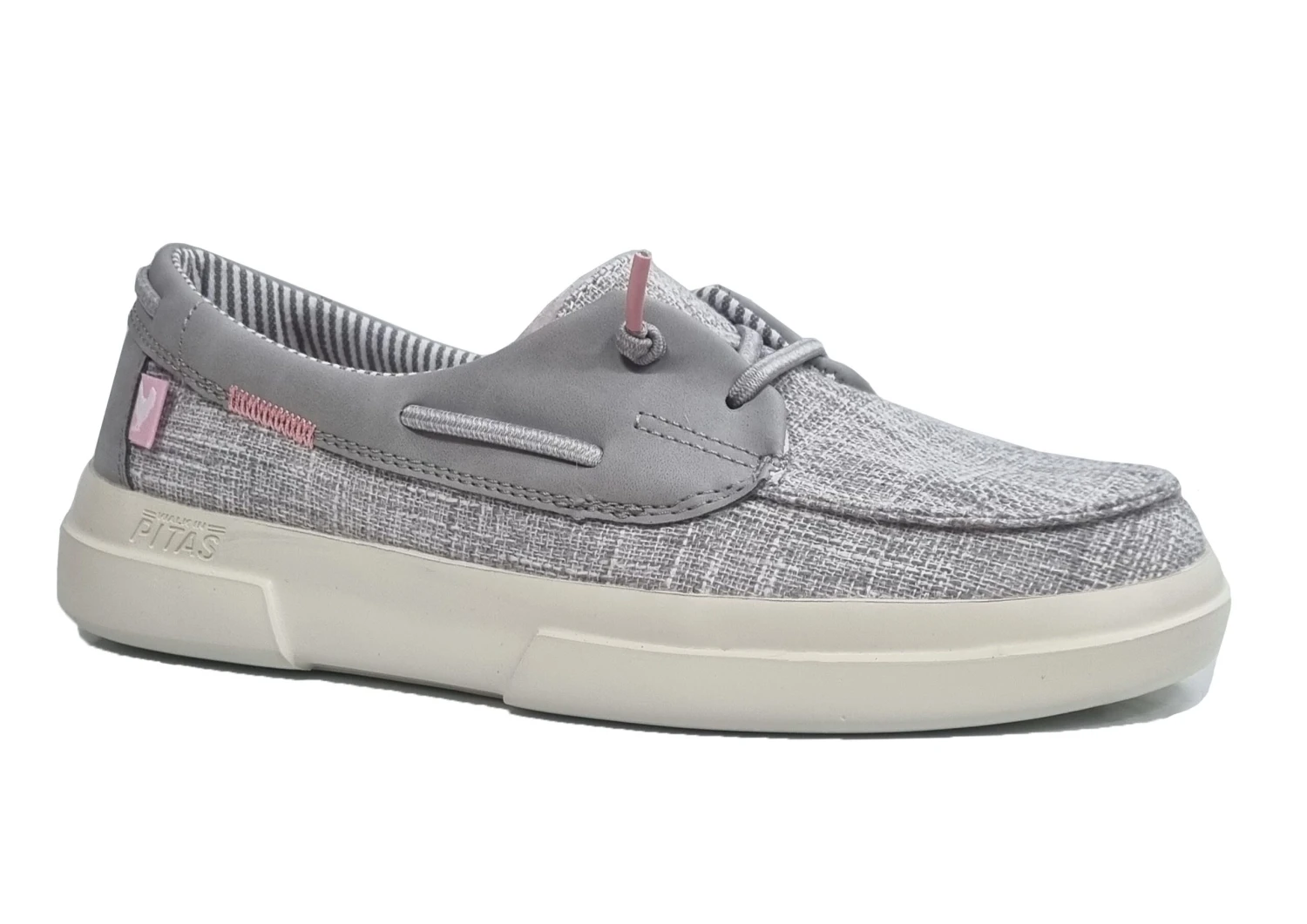 Walk In Pitas Viola Boat Shoes Womens Slip On Boat Shoes Size 3 4 5 6 7 8 Grey 3 Walk In Pitas Viola Boat Shoes Womens Slip On Boat Shoes Size 3 4 5 6 7 8 Grey