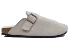 Truffle Slip On Clogs Ladies House Shoes Comfort Slippers Size 3 4 5 6 7 8 Grey