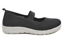 Dr Keller Slip On Shoes Womens Stretch Pumps Lightweight Shoes Size 3 4 5 6 7 8 Grey