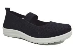 Dr Keller Slip On Shoes Womens Stretch Pumps Lightweight Shoes Size 3 4 5 6 7 8 Navy