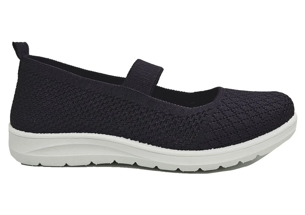 Dr Keller Slip On Shoes Womens Stretch Pumps Lightweight Shoes Size 3 4 5 6 7 8 Navy 4 Dr Keller Slip On Shoes Womens Stretch Pumps Lightweight Shoes Size 3 4 5 6 7 8 Navy - Image 2