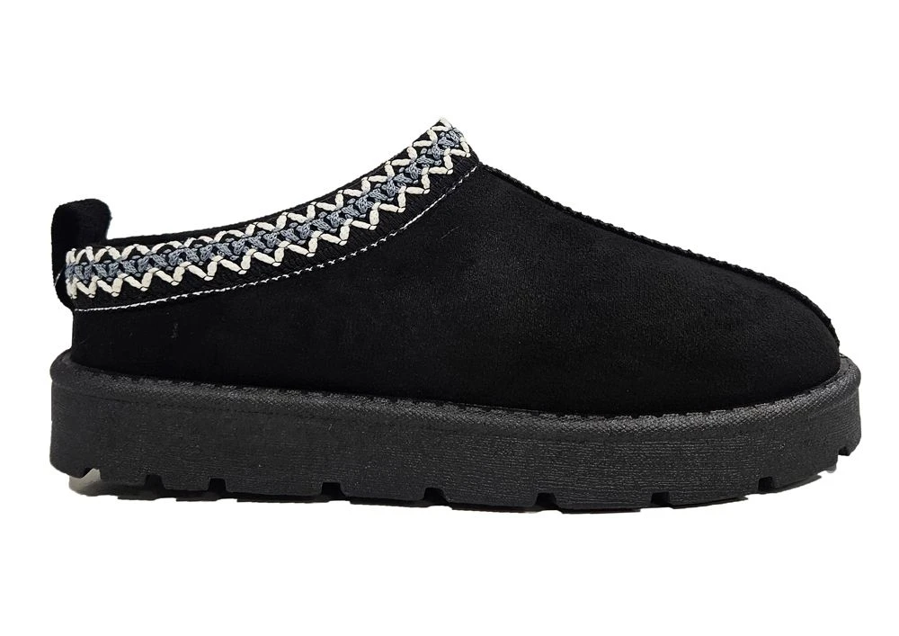 Truffle Mini Mules Womens Slip On Fashion House Shoes Size 3 4 5 6 7 8 Black 4 Truffle Mini Mules Womens Slip On Fashion House Shoes Size 3 4 5 6 7 8 Black - Image 2