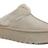Trending Beige Aesthetic Platform Slippers Shoes Fur Mule Ladies Fashion Size -Shoes Sale Store f10298be