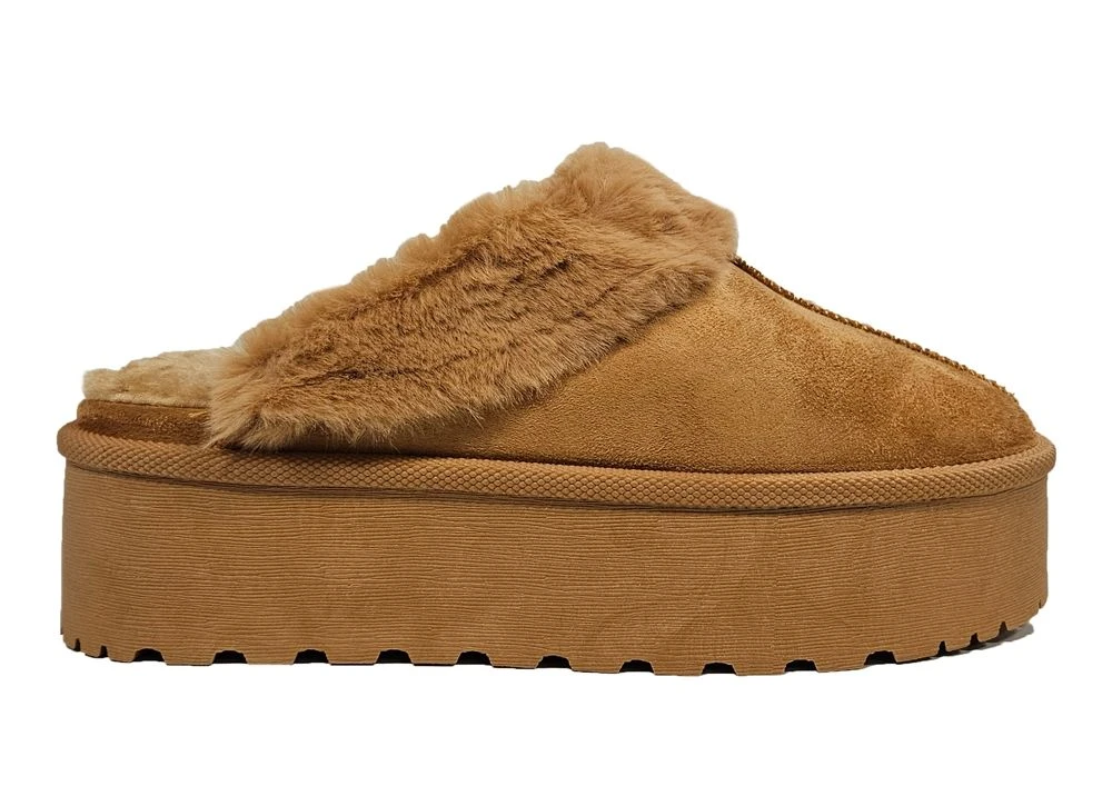 Truffle Mini Mule Platform Trending Slippers Ladies Fashion House Shoes Size 3 4 5 6 7 8 Tan 3 Truffle Mini Mule Platform Trending Slippers Ladies Fashion House Shoes Size 3 4 5 6 7 8 Tan