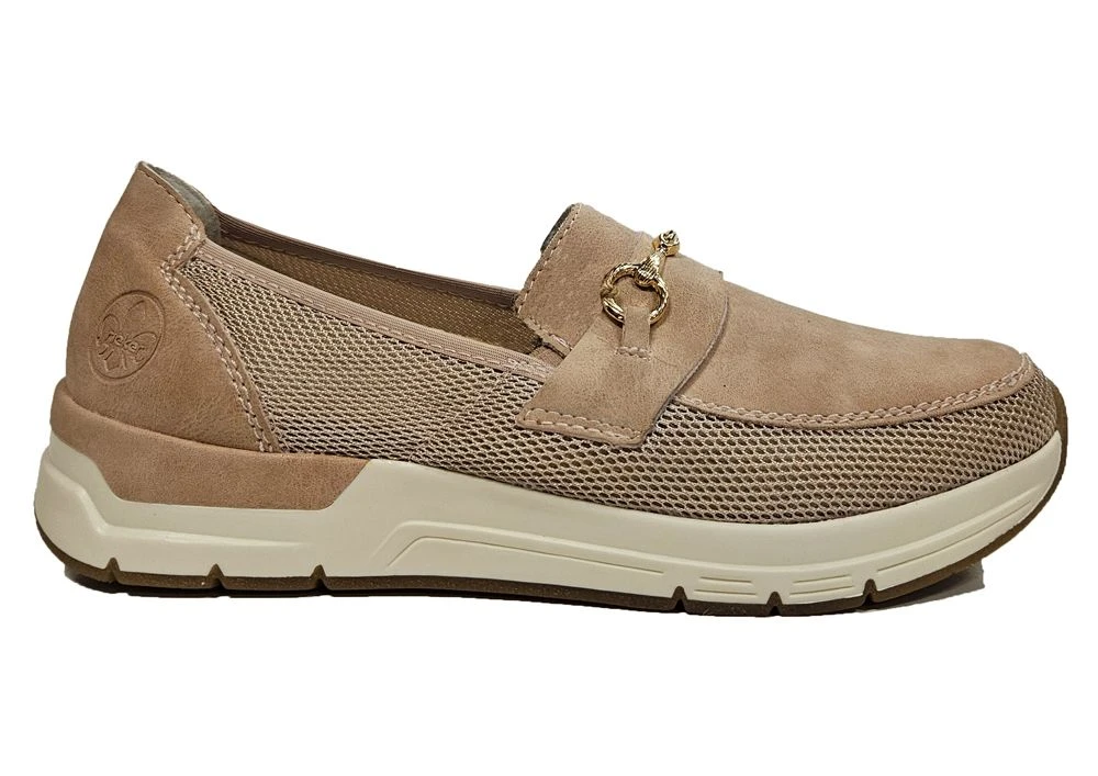 Rieker Slip On Loafers Womens Antistress Casual Slip On Smart Shoes Size 3 4 5 6 7 8 4 Rieker Slip On Loafers Womens Antistress Casual Slip On Smart Shoes Size 3 4 5 6 7 8 - Image 2