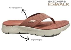 Skechers Go Walk Flex Splendor Sandals Womens Comfort Sandals Holiday Shop Size 3 4 5 6 7 8 -Shoes Sale Store f10404mve3