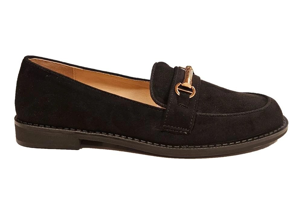 Ladies Loafers Womens Slip On School Shoes Office Shoes Size 3 4 5 6 7 8 4 Ladies Loafers Womens Slip On School Shoes Office Shoes Size 3 4 5 6 7 8 - Image 2