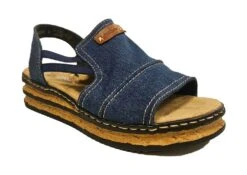 Rieker Low Wedge Sandals Womens Summer Fashion Holiday Sandals Size 3 4 5 6 7 8