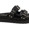 Ladies Fashion Sliders Stidded Sandals Womens Pool Sliders Holiday Shop UK Size -Shoes Sale Store f10437a2