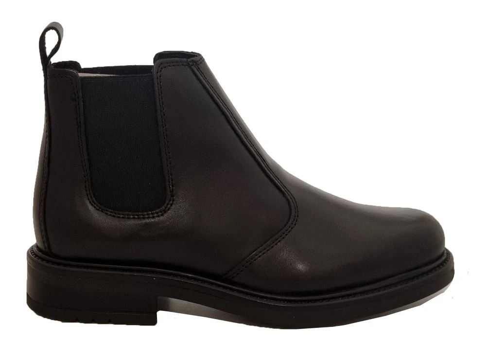 Gents Roamers Black Leather Classic Comfort Chelsea Ankle Work Boots 3 Gents Roamers Black Leather Classic Comfort Chelsea Ankle Work Boots