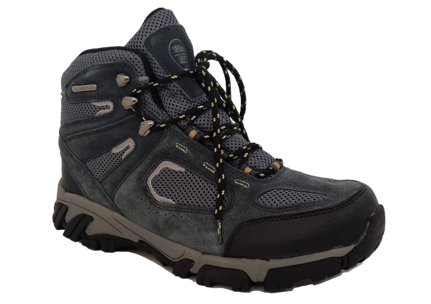Urban Jacks Mens Waterproof Grey Walking Hiking Boots 3 Urban Jacks Mens Waterproof Grey Walking Hiking Boots
