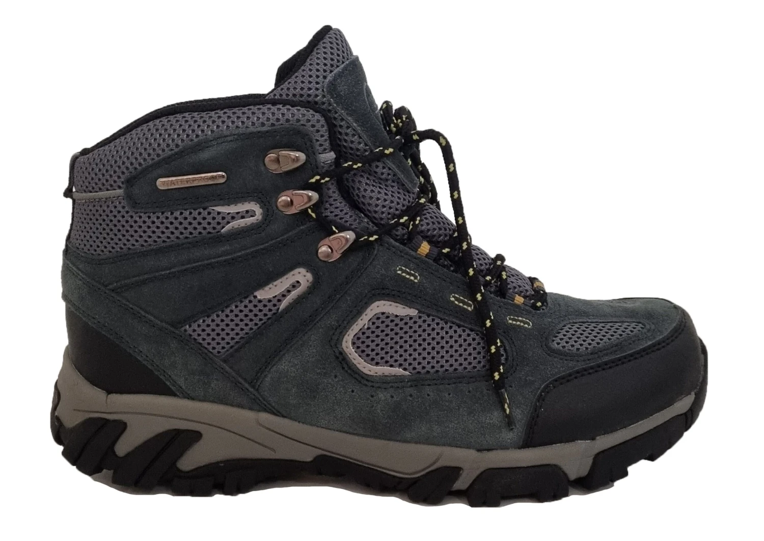 Urban Jacks Mens Waterproof Grey Walking Hiking Boots 4 Urban Jacks Mens Waterproof Grey Walking Hiking Boots - Image 2