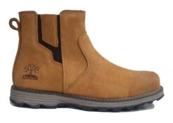 Woodland Boots Mens Leather Comfortable Ankle Boots Size 7 8 9 10 11 12 NEW