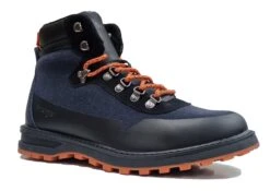 Wrangler Mitchell Peak Boots Navy Mens D Ring Hiker Boots Size 7 8 9 10 11 12 NEW