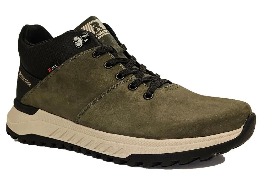 Rieker Evolution Hi Top Trainers Mens Lightweight Walking Trainers Size 7 8 9 10 11 12 Green 3 Rieker Evolution Hi Top Trainers Mens Lightweight Walking Trainers Size 7 8 9 10 11 12 Green