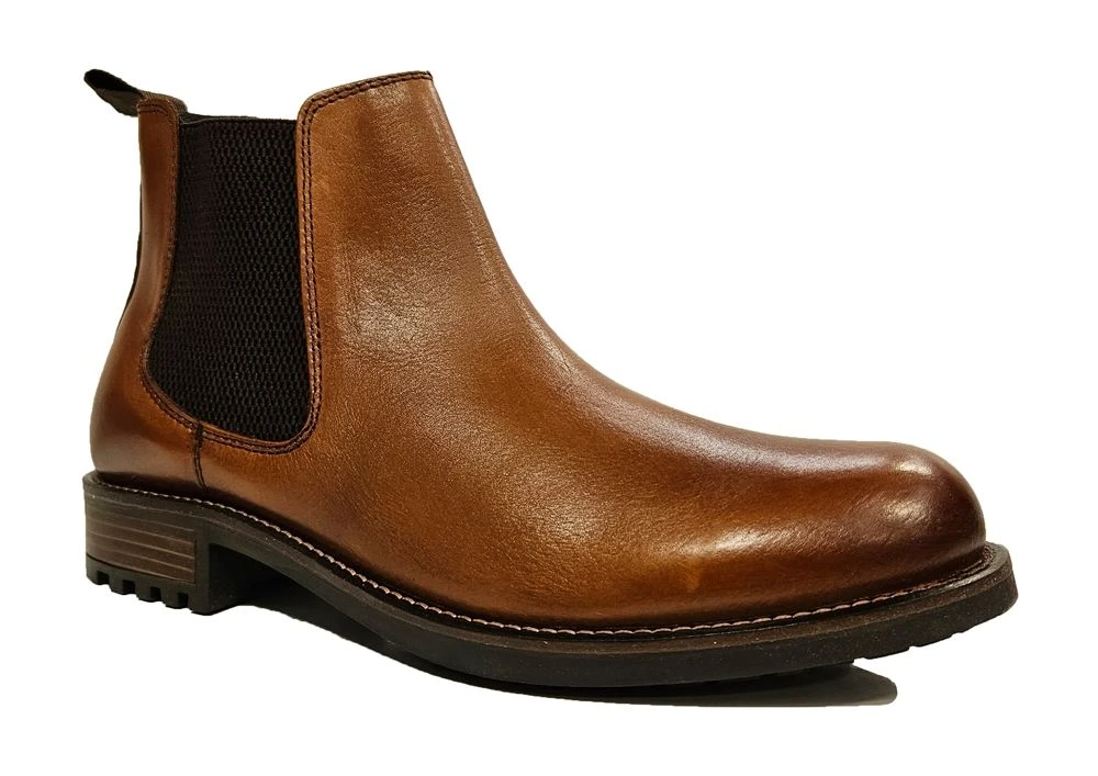 Roamers Chelsea Ankle Boots Mens Classic Leather Chelsea Boots Size 7 8 9 10 11 12 Tan 3 Roamers Chelsea Ankle Boots Mens Classic Leather Chelsea Boots Size 7 8 9 10 11 12 Tan