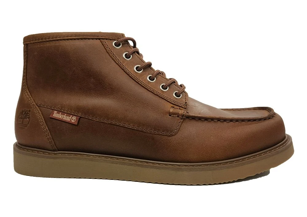 Timberland Newmarket Chukka Boots Mens Full Grain Leather Chukka Boots Size 7 8 9 10 11 12 Brown 4 Timberland Newmarket Chukka Boots Mens Full Grain Leather Chukka Boots Size 7 8 9 10 11 12 Brown - Image 2