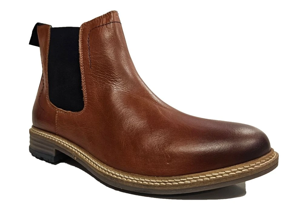 Mens Chelsea Boots Tan Leather Pull On Ankle Boots Size 7 8 9 10 11 12 Tan 3 Mens Chelsea Boots Tan Leather Pull On Ankle Boots Size 7 8 9 10 11 12 Tan