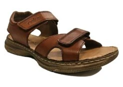 Rieker Walking Sandals Mens Leather Sports Sandals Size 7 8 9 10 11 12