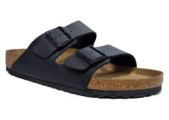 Birkenstock Arizona Sandal Mens Black Buckle Summer Footbed Sandals Size 7 8 9 10 11 12 Black
