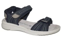 Marco Tozzi Navy Leather Wide Fit Comfort Walking Summer Sandals 5 Marco Tozzi Navy Leather Wide Fit Comfort Walking Summer Sandals -Shoes Sale Store l01026nvy