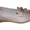 Ladies Pink Leather Tassel Loafers Slip On Nautical Boat Shoes Size 3 4 5 6 7 8 -Shoes Sale Store l1822mpk 2