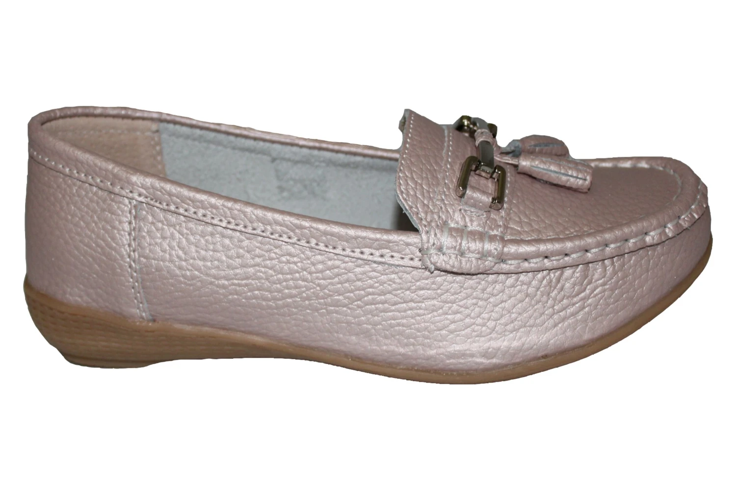 Ladies Pink Leather Tassel Loafers Slip On Nautical Boat Shoes Size 3 4 5 6 7 8 3 Ladies Pink Leather Tassel Loafers Slip On Nautical Boat Shoes Size 3 4 5 6 7 8