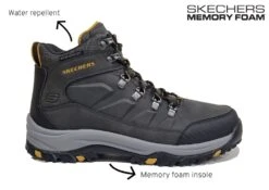 Skechers Relment Dagget Boots Mens Walking Boots Shoe Size 7 8 9 10 11 12 NEW -Shoes Sale Store m10277f3