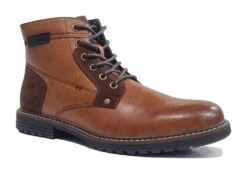 Mens Military Style Boots Tan Mens Smart Casual Lace Up Boots Size 7 8 9 10 11 NEW