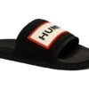Hunter Neo Sliders Mens Flat Summer Sandals Pool Slides Size 7 8 9 10 11 12 Black -Shoes Sale Store m10398a