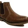 Charles Southwell Chelsea Boots Mens Pull On Ankle Boots Size 7 8 9 10 11 12 Brown -Shoes Sale Store m10444t