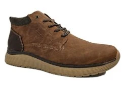 Rieker Lightweight Ankle Boots Mens Casual Lace Up Ankle Boots Size 7 8 9 10 11 12 Brown