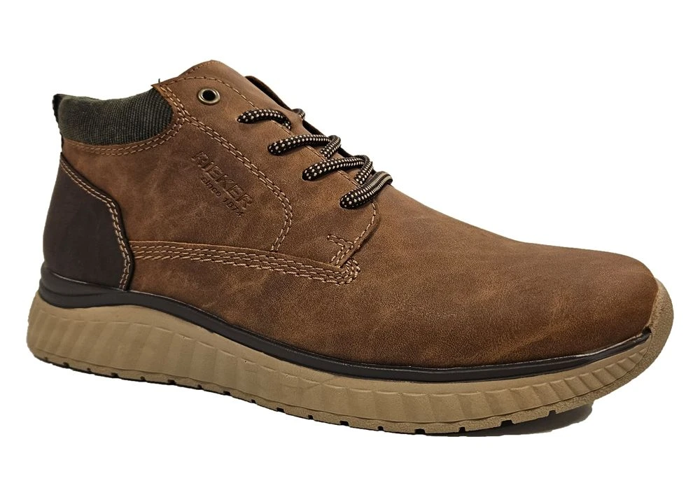 Rieker Lightweight Ankle Boots Mens Casual Lace Up Ankle Boots Size 7 8 9 10 11 12 Brown 3 Rieker Lightweight Ankle Boots Mens Casual Lace Up Ankle Boots Size 7 8 9 10 11 12 Brown