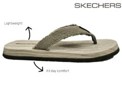 Skechers Tantric Fritz Sandals Mens Flip Flops Holiday Shop Size 7 8 9 10 11 12 -Shoes Sale Store m10531f3